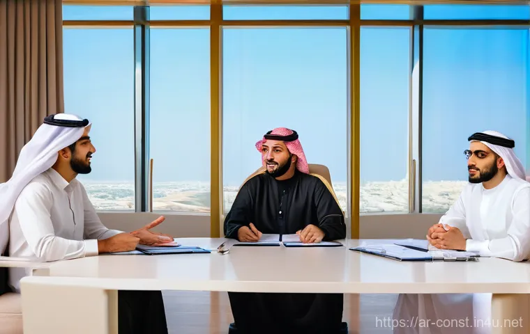 건축 시공 관련 법적 분쟁 해결 사례 - **Prompt: The Unshakeable Foundation of a Strong Engineering Contract**
    A vibrant, sun-drenched ...