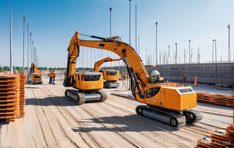 건축 시공과 AI 기술 접목 사례 - **AI-Enhanced Architectural Design and Sustainable Future:** A visionary architect, dressed in a mod...